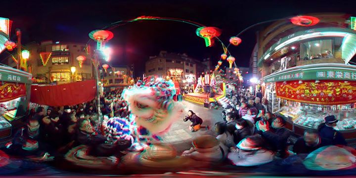 3D360 Lion Dance at Kobe China Town by Katsuhiko Inoue